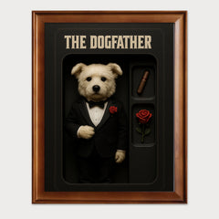 MemoPetPet | Custom Pet Portrait Wall Art – Figurine Style from Your Photo