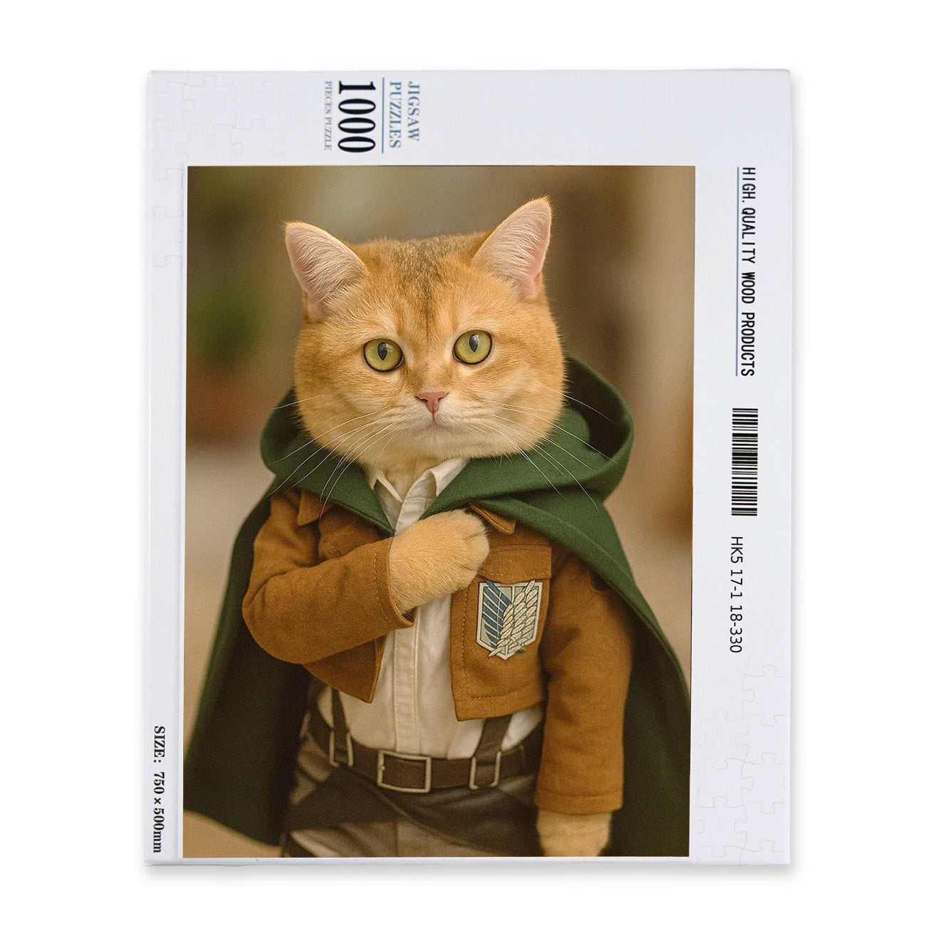 Custom Dog &amp; Cat Photo Puzzle | Personalized Jigsaw – 500 &amp; 1000 Piece Options | Anime, Fantasy, Galaxy, Fairy Tale | Perfect Gift for Pet Lovers