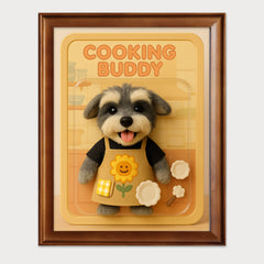 MemoPetPet | Custom Pet Portrait Wall Art – Figurine Style from Your Photo 