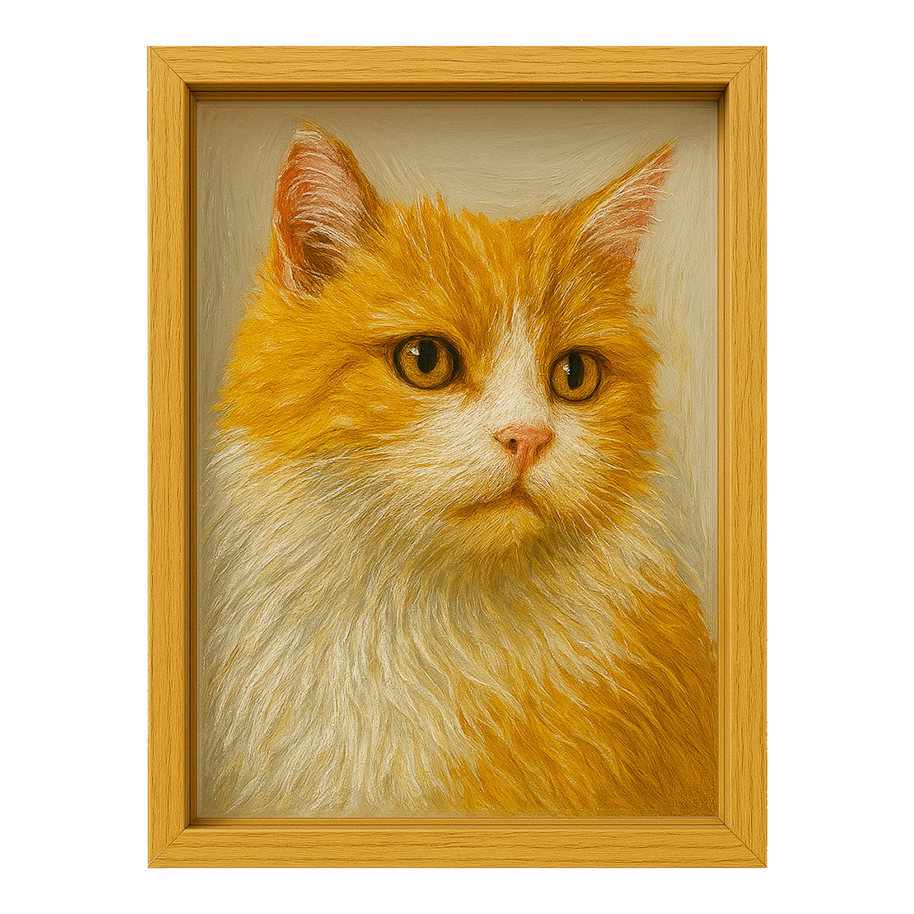 Custom Glass Pet Portrait – Hand-Painted from Your Photo | A Unique Keepsake | Memopetpet