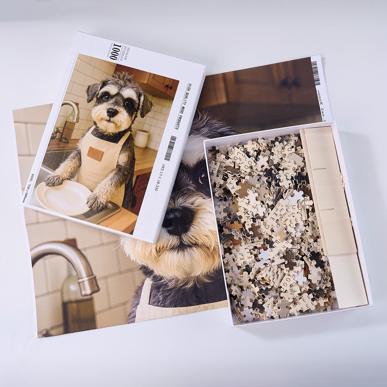 Custom Dog &amp; Cat Photo Puzzle | Personalized Jigsaw – 500 &amp; 1000 Piece Options | Anime, Fantasy, Galaxy, Fairy Tale | Perfect Gift for Pet Lovers