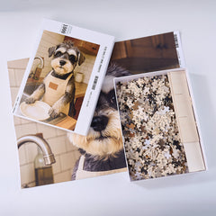 Custom Dog &amp; Cat Photo Puzzle | Personalized Jigsaw – 500 &amp; 1000 Piece Options | Anime, Fantasy, Galaxy, Fairy Tale | Perfect Gift for Pet Lovers