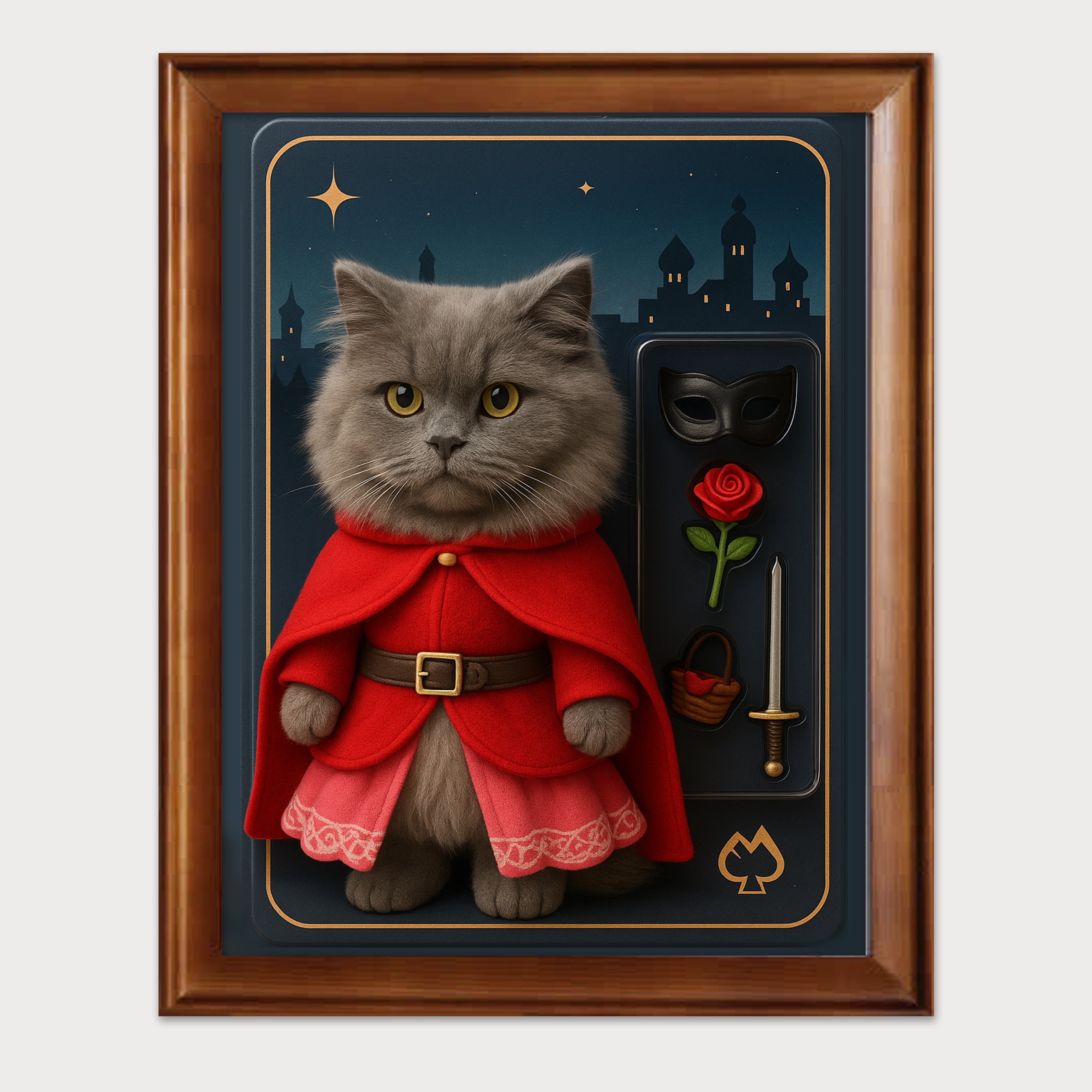 MemoPetPet | Custom Pet Portrait Wall Art – Figurine Style from Your Photo 