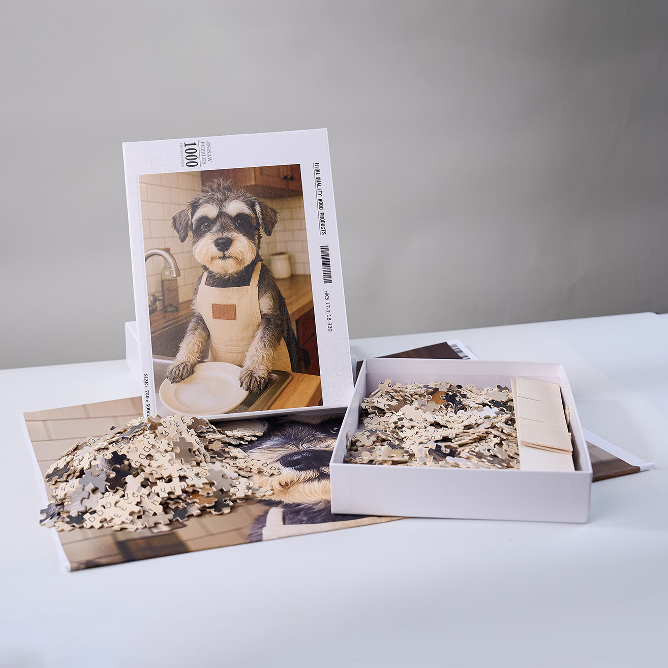 Custom Dog &amp; Cat Photo Puzzle | Personalized Jigsaw – 500 &amp; 1000 Piece Options | Anime, Fantasy, Galaxy, Fairy Tale | Perfect Gift for Pet Lovers